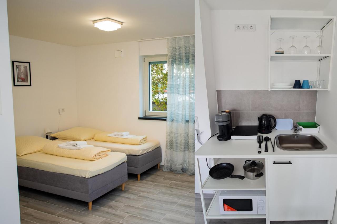 Modern Living Studio Kueche Netflix Inklusive Top Lage Nuremberg Luaran gambar